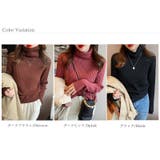 やわらかリブタートルネック タートルネック リブニット | COCOMOMO | 詳細画像26