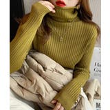 やわらかリブタートルネック タートルネック リブニット | COCOMOMO | 詳細画像15