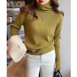 やわらかリブタートルネック タートルネック リブニット | COCOMOMO | 詳細画像16