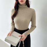 やわらかリブタートルネック タートルネック リブニット | COCOMOMO | 詳細画像10