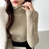 やわらかリブタートルネック タートルネック リブニット | COCOMOMO | 詳細画像13