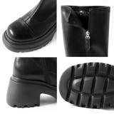 ロングブーツ 厚底 ジョッキーブーツ | COCOMOMO | 詳細画像16 