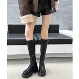 ロングブーツ 厚底 ジョッキーブーツ | COCOMOMO | 詳細画像8 