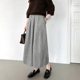 ワイドパンツ ガウチョパンツ タック入り | COCOMOMO | 詳細画像30 