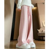 ワイドパンツ ニットパンツ ゆったりストレートパンツ | COCOMOMO | 詳細画像10 