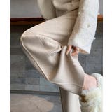 ワイドパンツ ニットパンツ ゆったりストレートパンツ | COCOMOMO | 詳細画像12 