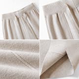 ワイドパンツ ニットパンツ ゆったりストレートパンツ | COCOMOMO | 詳細画像25 