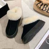 ムートンブーツ 厚底 ショートブーツ | COCOMOMO | 詳細画像14 