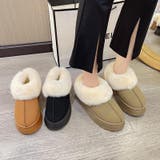 ムートンブーツ 厚底 ショートブーツ | COCOMOMO | 詳細画像2 