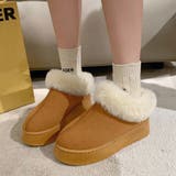 ムートンブーツ 厚底 ショートブーツ | COCOMOMO | 詳細画像4 