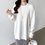 ニット きれいめロングニット ヤク風ハイゲージニット | COCOMOMO | 詳細画像12 