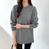 ニット きれいめロングニット ヤク風ハイゲージニット | COCOMOMO | 詳細画像20 