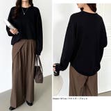 ニット きれいめロングニット ヤク風ハイゲージニット | COCOMOMO | 詳細画像26 