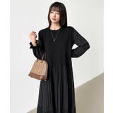 ベスト付きワンピース プリーツワンピース ロングワンピース | COCOMOMO | 詳細画像74