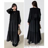 ベスト付きワンピース プリーツワンピース ロングワンピース | COCOMOMO | 詳細画像75