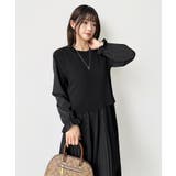 ベスト付きワンピース プリーツワンピース ロングワンピース | COCOMOMO | 詳細画像77