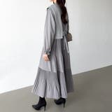 ベスト付きワンピース プリーツワンピース ロングワンピース | COCOMOMO | 詳細画像28