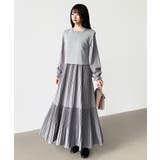 ベスト付きワンピース プリーツワンピース ロングワンピース | COCOMOMO | 詳細画像61