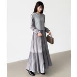 ベスト付きワンピース プリーツワンピース ロングワンピース | COCOMOMO | 詳細画像62