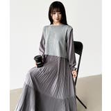 ベスト付きワンピース プリーツワンピース ロングワンピース | COCOMOMO | 詳細画像64