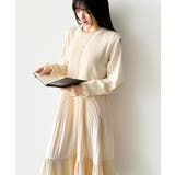 ベスト付きワンピース プリーツワンピース ロングワンピース | COCOMOMO | 詳細画像54