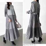 ベスト付きワンピース プリーツワンピース ロングワンピース | COCOMOMO | 詳細画像30