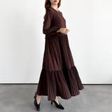 ベスト付きワンピース プリーツワンピース ロングワンピース | COCOMOMO | 詳細画像78