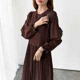 ベスト付きワンピース プリーツワンピース ロングワンピース | COCOMOMO | 詳細画像84