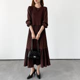 ベスト付きワンピース プリーツワンピース ロングワンピース | COCOMOMO | 詳細画像86