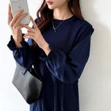 ベスト付きワンピース プリーツワンピース ロングワンピース | COCOMOMO | 詳細画像21