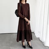 ベスト付きワンピース プリーツワンピース ロングワンピース | COCOMOMO | 詳細画像88