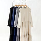 ベスト付きワンピース プリーツワンピース ロングワンピース | COCOMOMO | 詳細画像80