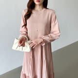 ベスト付きワンピース プリーツワンピース ロングワンピース | COCOMOMO | 詳細画像36