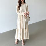 ベスト付きワンピース プリーツワンピース ロングワンピース | COCOMOMO | 詳細画像15