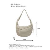 ショルダーバッグ 斜めがけバッグ ハーフムーンバッグ | COCOMOMO | 詳細画像24