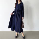 シャツワンピース きれいめ ロングワンピース | COCOMOMO | 詳細画像15