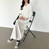 選べる2丈 Vネックワンピース ロングワンピース | COCOMOMO | 詳細画像13