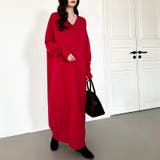 選べる2丈 Vネックワンピース ロングワンピース | COCOMOMO | 詳細画像17