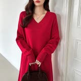 選べる2丈 Vネックワンピース ロングワンピース | COCOMOMO | 詳細画像18