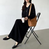 選べる2丈 Vネックワンピース ロングワンピース | COCOMOMO | 詳細画像27