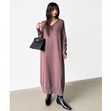 選べる2丈 Vネックワンピース ロングワンピース | COCOMOMO | 詳細画像38