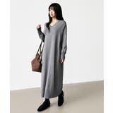 選べる2丈 Vネックワンピース ロングワンピース | COCOMOMO | 詳細画像48