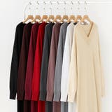 新色登場 Vネックワンピース ロングワンピース | COCOMOMO | 詳細画像78 