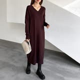 新色登場 Vネックワンピース ロングワンピース | COCOMOMO | 詳細画像70 