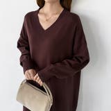 新色登場 Vネックワンピース ロングワンピース | COCOMOMO | 詳細画像71 