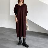 新色登場 Vネックワンピース ロングワンピース | COCOMOMO | 詳細画像75 