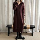 新色登場 Vネックワンピース ロングワンピース | COCOMOMO | 詳細画像77 