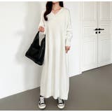 選べる2丈 Vネックワンピース ロングワンピース | COCOMOMO | 詳細画像9