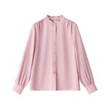 フリルネックシャツ シャツブラウス オフィス | COCOMOMO | 詳細画像25