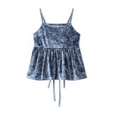 ベロアキャミソール ペプラムビスチェ バックリボン | COCOMOMO | 詳細画像26 